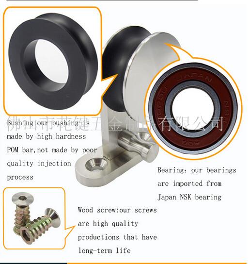 info-1-1 White Barn Door Hardware Kit